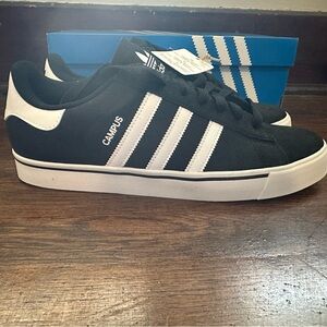 adidas | Shoes | Adidas Mens Black And White Campus Shoes Size 15 | Poshmark